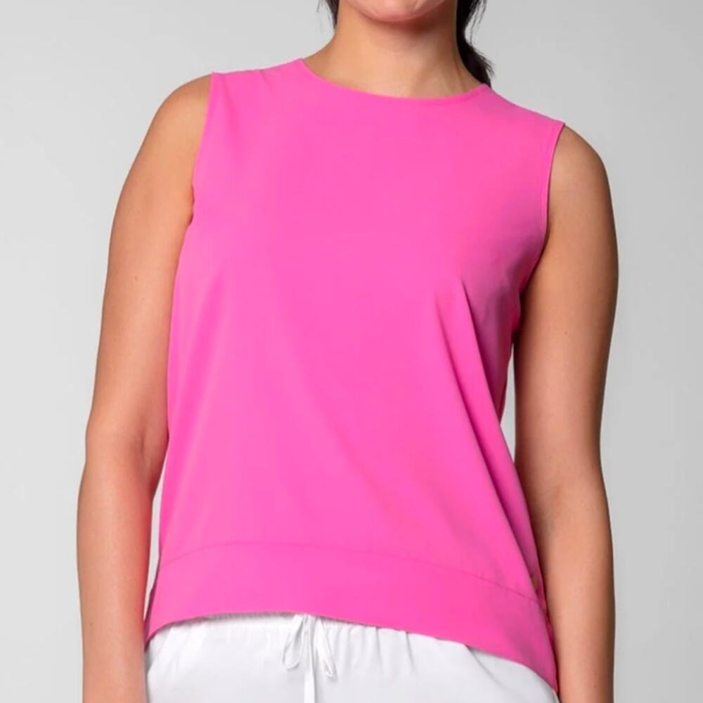 NWT COOLIBAR Women's St. Tropez Swing Tank Top XXL UPF 50+ Pink Outdoors Travel